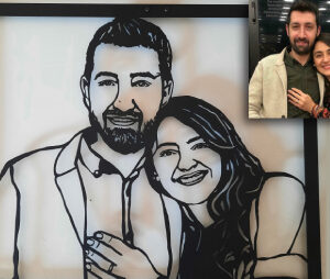LASER METAL PORTRAITS
