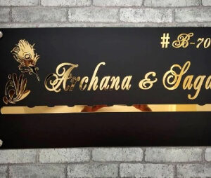 LASER NAME BOARDS